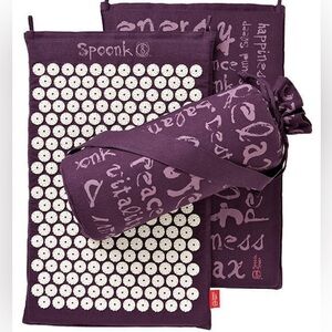 New! Spoonk Acupressure mat with travel bag